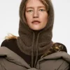 Alpaca-Wool Blend Hood