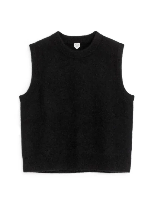 Alpaca-Wool Blend Vest
