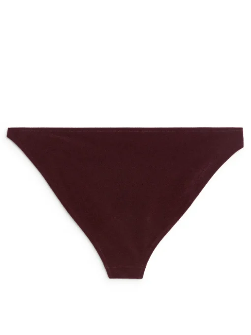 Bead-Detail Bikini Bottom