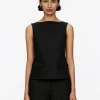 Boat-Neck Vest