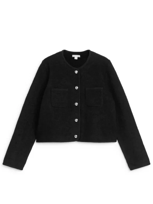 Boiled Wool-Cotton Jacket