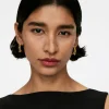 Bow Hoop Earrings