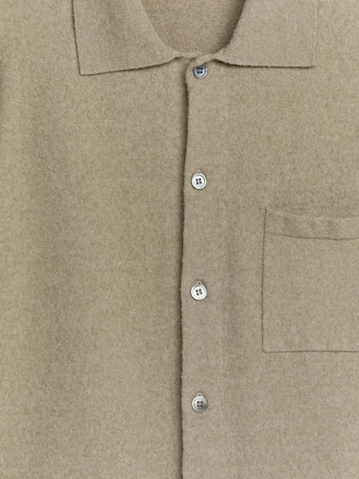 Button-Up Polo Shirt