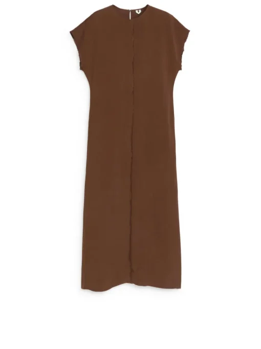 Cap-Sleeve Dress