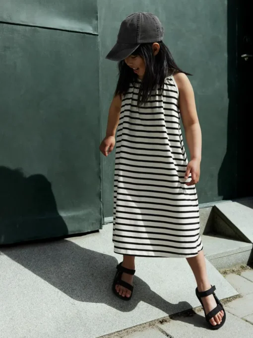 Cotton Strap Dress