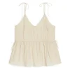 Crinkle Strap Top