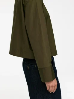 Cropped Cotton Shirt
