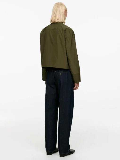 Cropped Cotton Shirt
