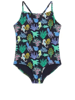 Cross-Back Swimsuit