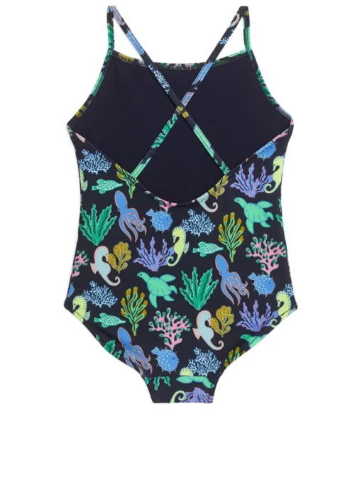 Cross-Back Swimsuit