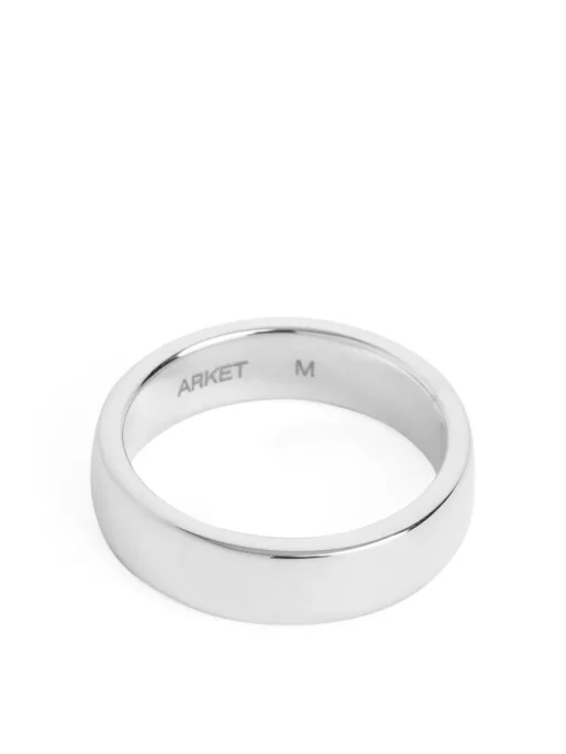 Cylinder Sterling Silver Ring