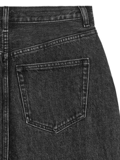 Denim Wrap Skirt