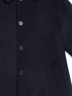 Double-Face Wool Blend Coat
