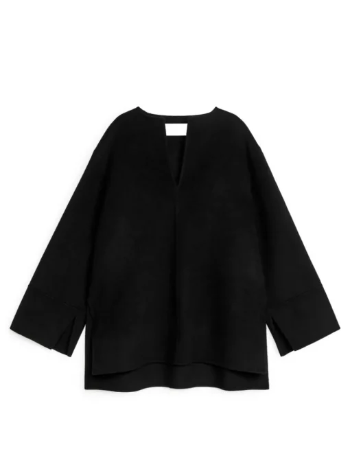 Double-Face Wool Overshirt