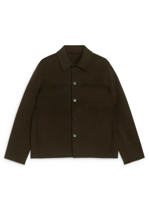 Double-Face Wool-Blend Jacket