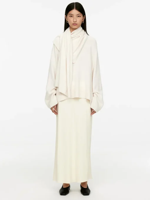 Drape Maxi Skirt