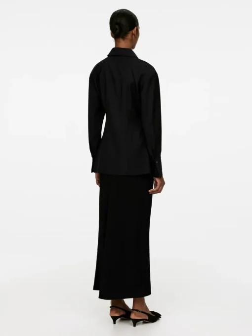 Drape Maxi Skirt