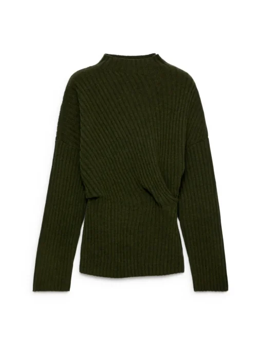 Draped Wool Jumper