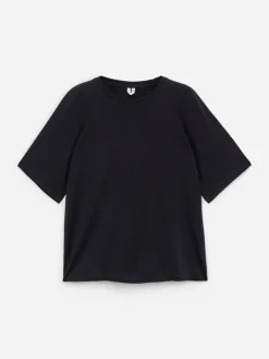 Drapy Cotton T-Shirt