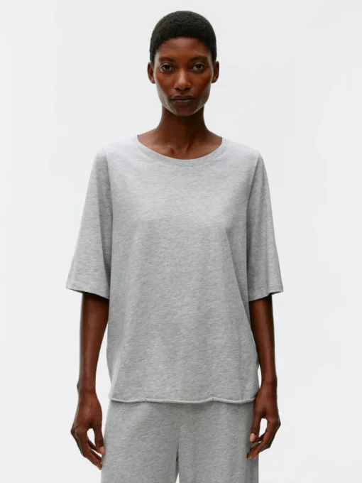 Drapy Cotton T-Shirt