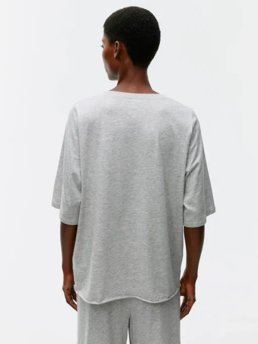 Drapy Cotton T-Shirt