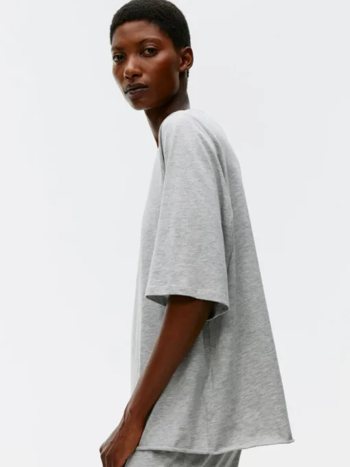 Drapy Cotton T-Shirt