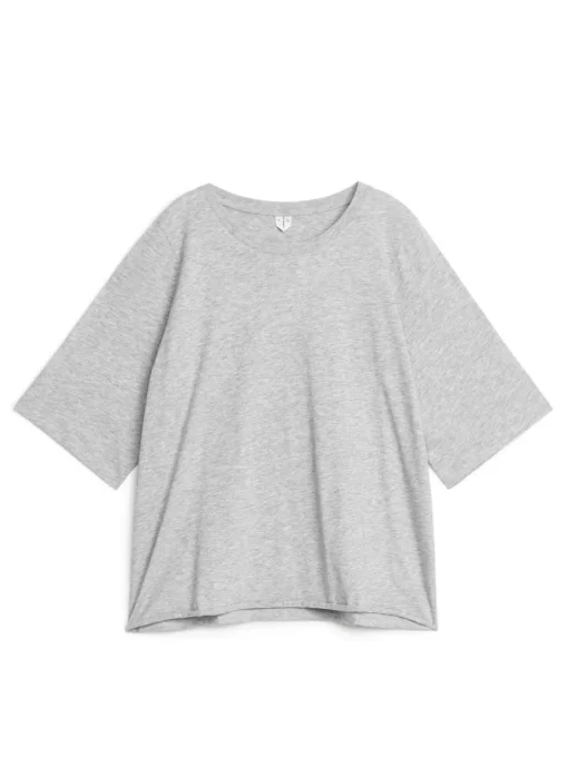 Drapy Cotton T-Shirt