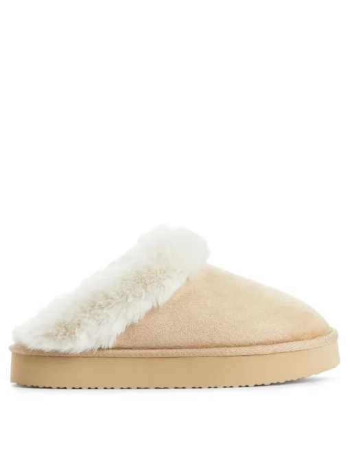 Faux Fur Slippers