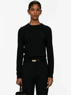 Fine-Knit Merino Jumper