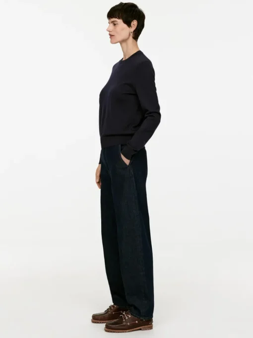 Fine-Knit Merino Jumper