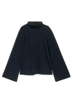 Flare-Sleeve Top