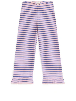 Frill Jersey Trousers