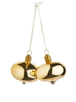 Glass Baubles Set Of 2