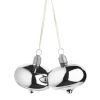 Glass Baubles Set Of 2