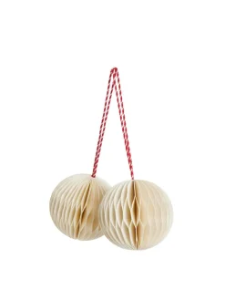 Honeycomb Ornaments Set Of 2