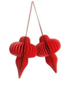 Honeycomb Ornaments Set Of 2