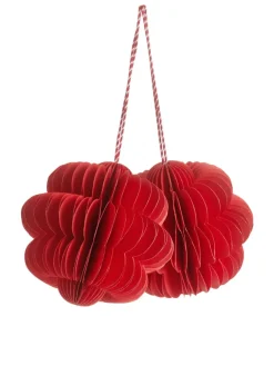 Honeycomb Ornaments Set Of 2