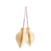 Honeycomb Ornaments Set Of 2