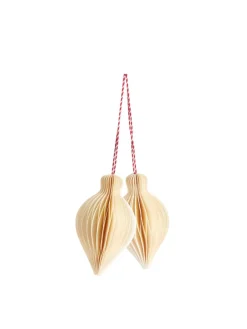 Honeycomb Ornaments Set Of 2