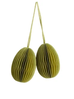 Honeycomb Ornaments Set Of 2
