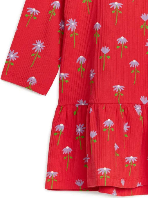 Jersey Frill Dress