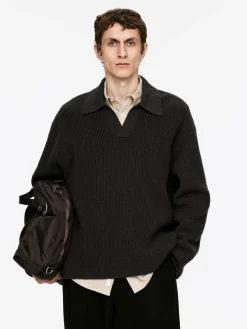 Knitted Polo Jumper