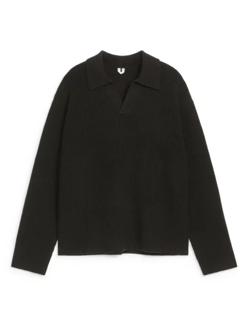 Knitted Polo Jumper