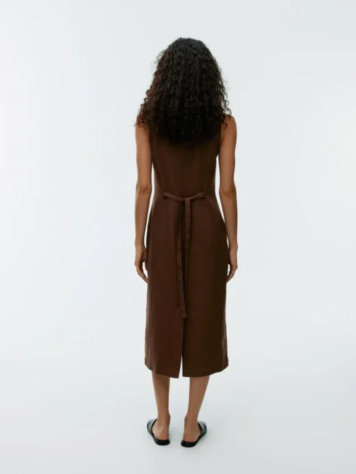 Linen Vest Dress