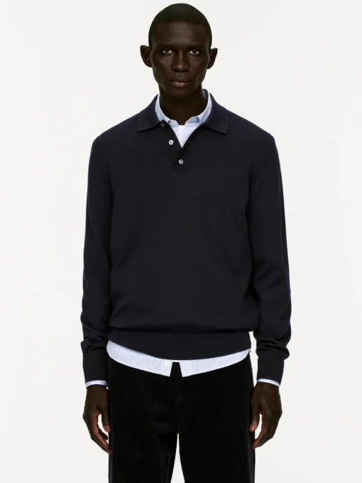 Merino Polo Jumper