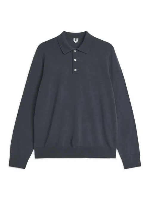 Merino Polo Jumper