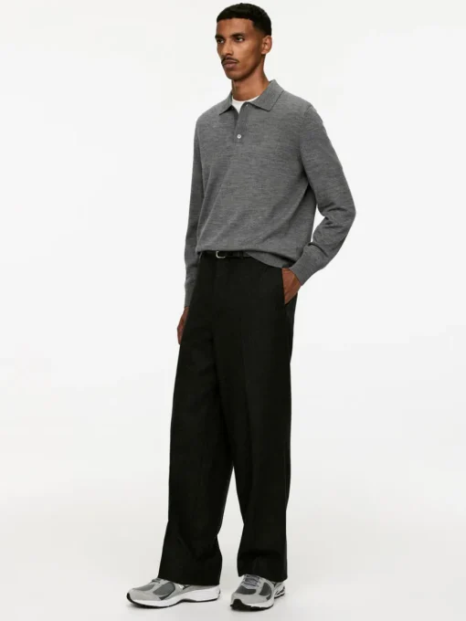 Merino Polo Jumper