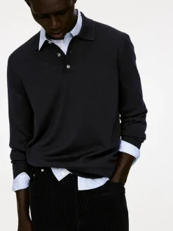 Merino Polo Jumper