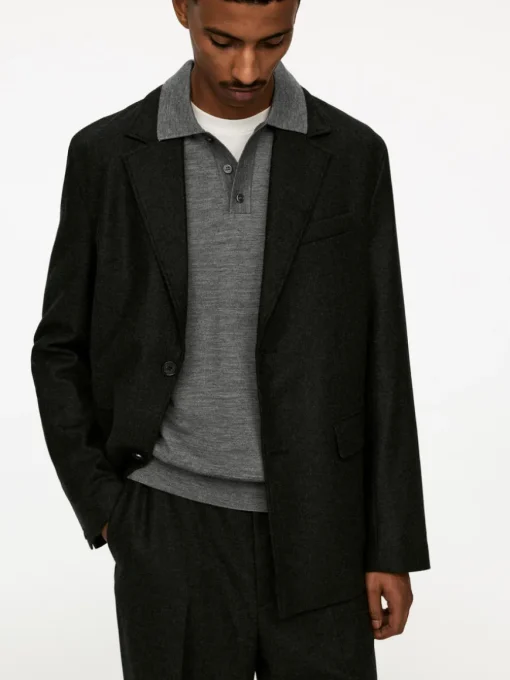 Merino Polo Jumper