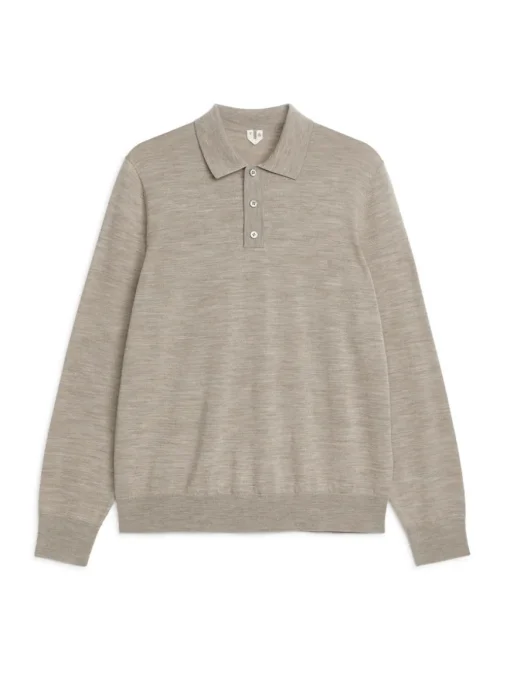 Merino Polo Jumper